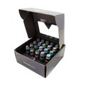 Nrg Innovations NRG Innovations LN-LS700MC-21 700 Series M12 x 1.5 in. Steel Lug Nut with Dust Cap Cover; 21 Piece - Neochrome LN-LS700MC-21